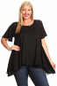 DESERE TUNIC IN BLACK (6 Pack)
